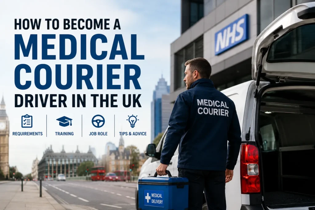 How to Become a Medical Courier Driver in the UK