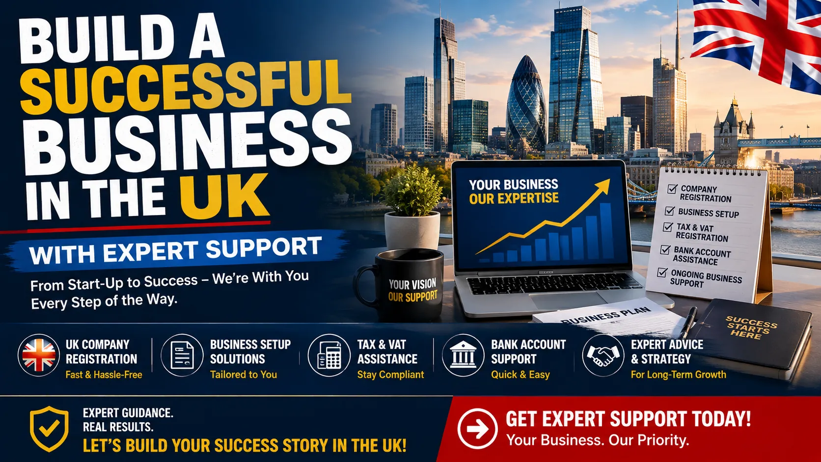 Build a Successful Business in the UK — With Expert Support
