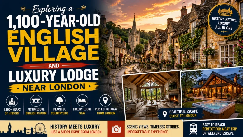 Exploring a 1,100-Year-Old English Village and Luxury Lodge Near London