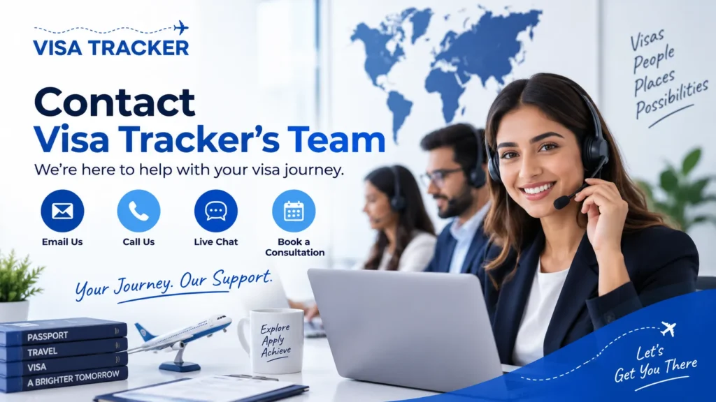 Contact Visa Tracker’s Team