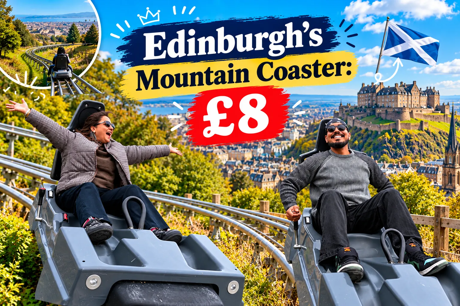 Edinburgh’s Mountain Coaster: £8 Minutes Away, and Genuinely Worth It
